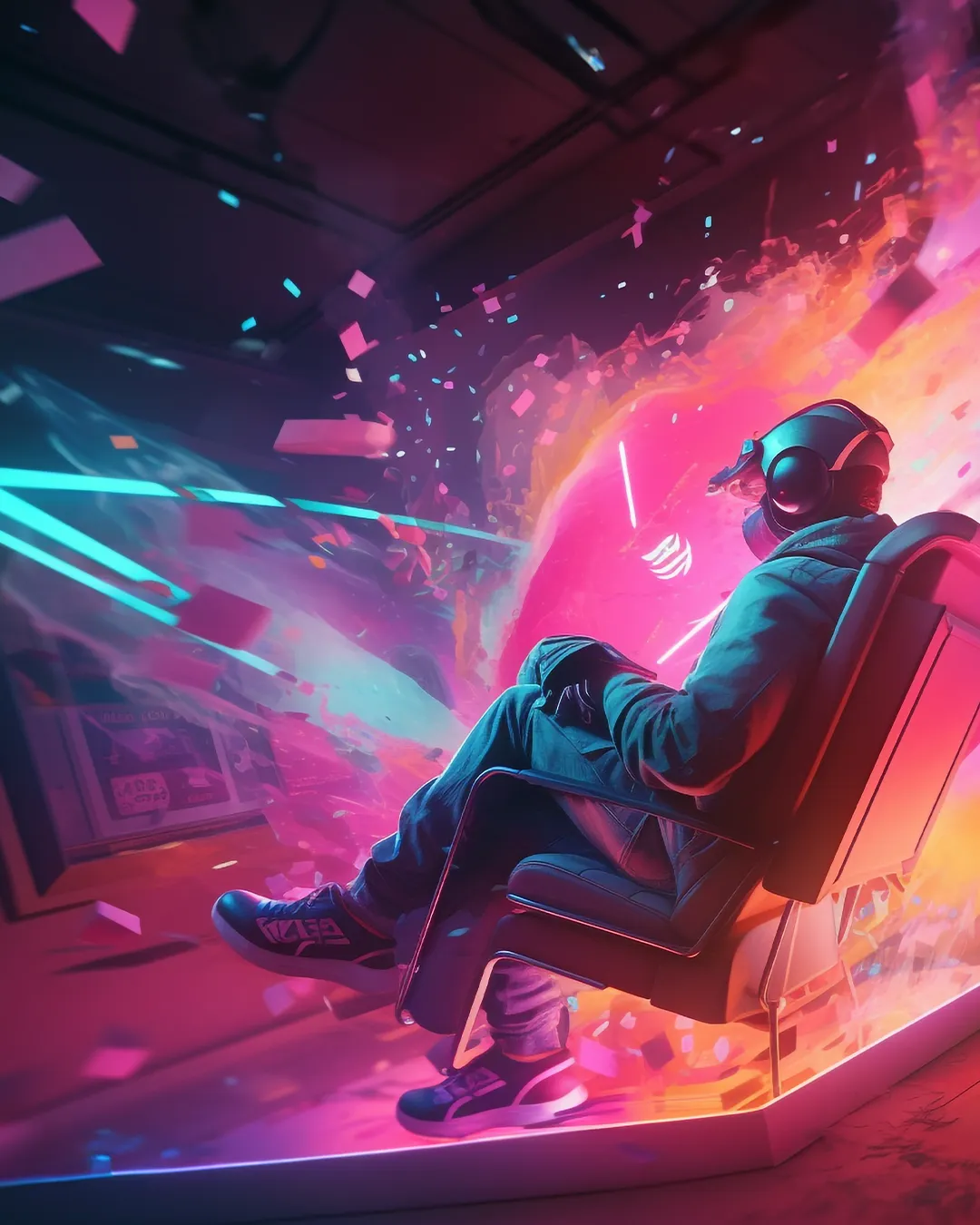 Cauldron gaming platform concept art – a Web3, Play to Own, socially inclusive immersive world