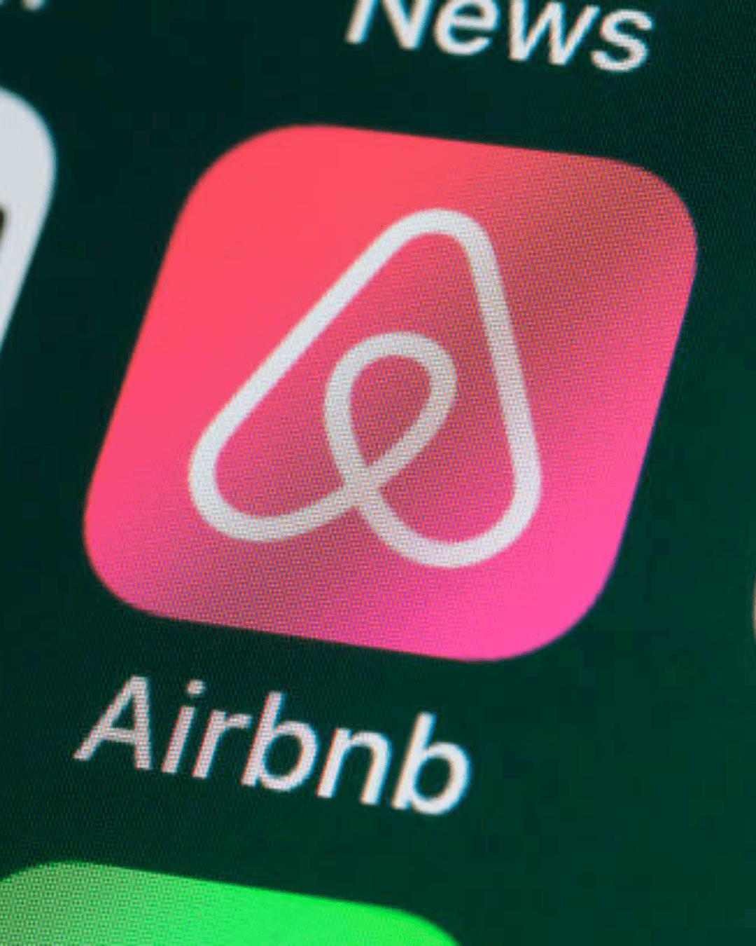 Airbnb company logo representing its online marketplace for homestays