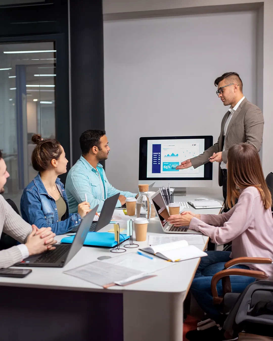 Hypercontext platform for managers featuring tools for 1:1 meetings and goal-setting