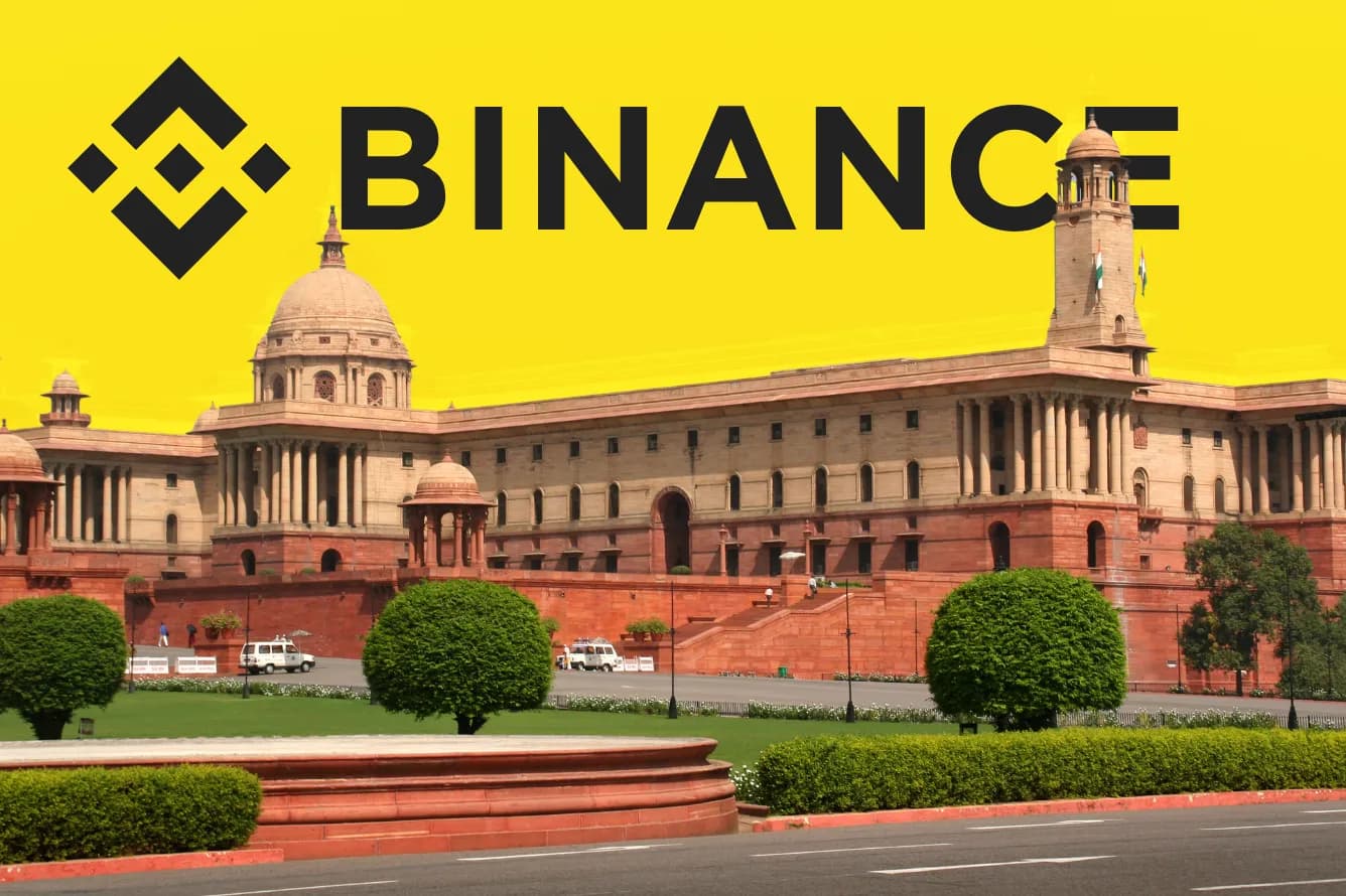 Binance cryptocurrency exchange logo