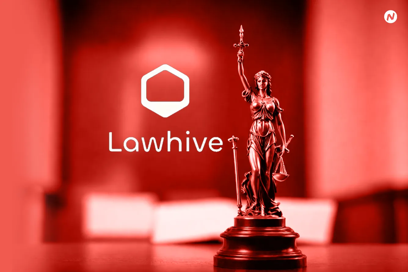 Lawhive company logo illustrating AI legal services for small and medium enterprises