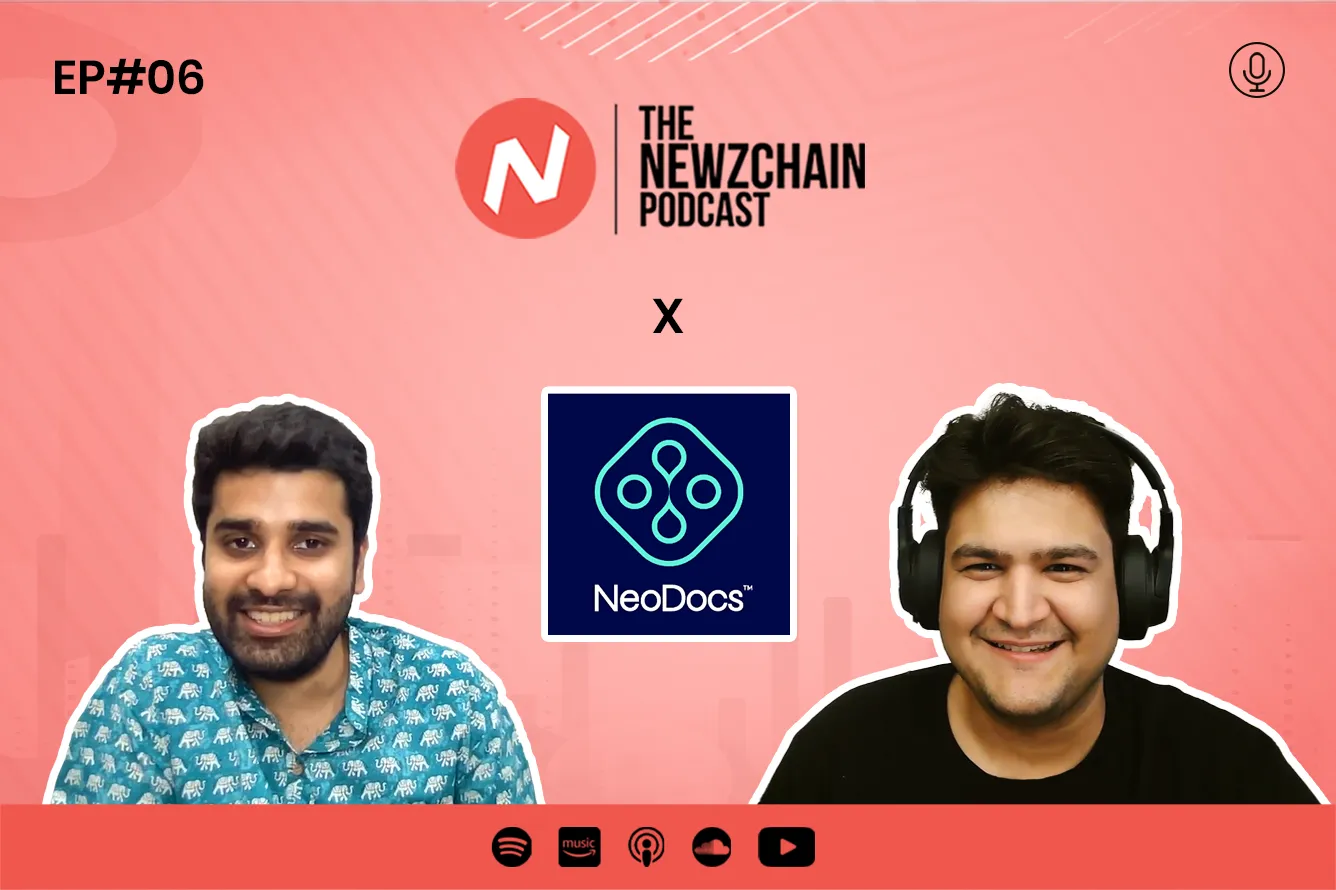 Neodocs co-founders Nikunj Malpani, Pratik Lodha, and Anurag Meena discussing their healthcare platform