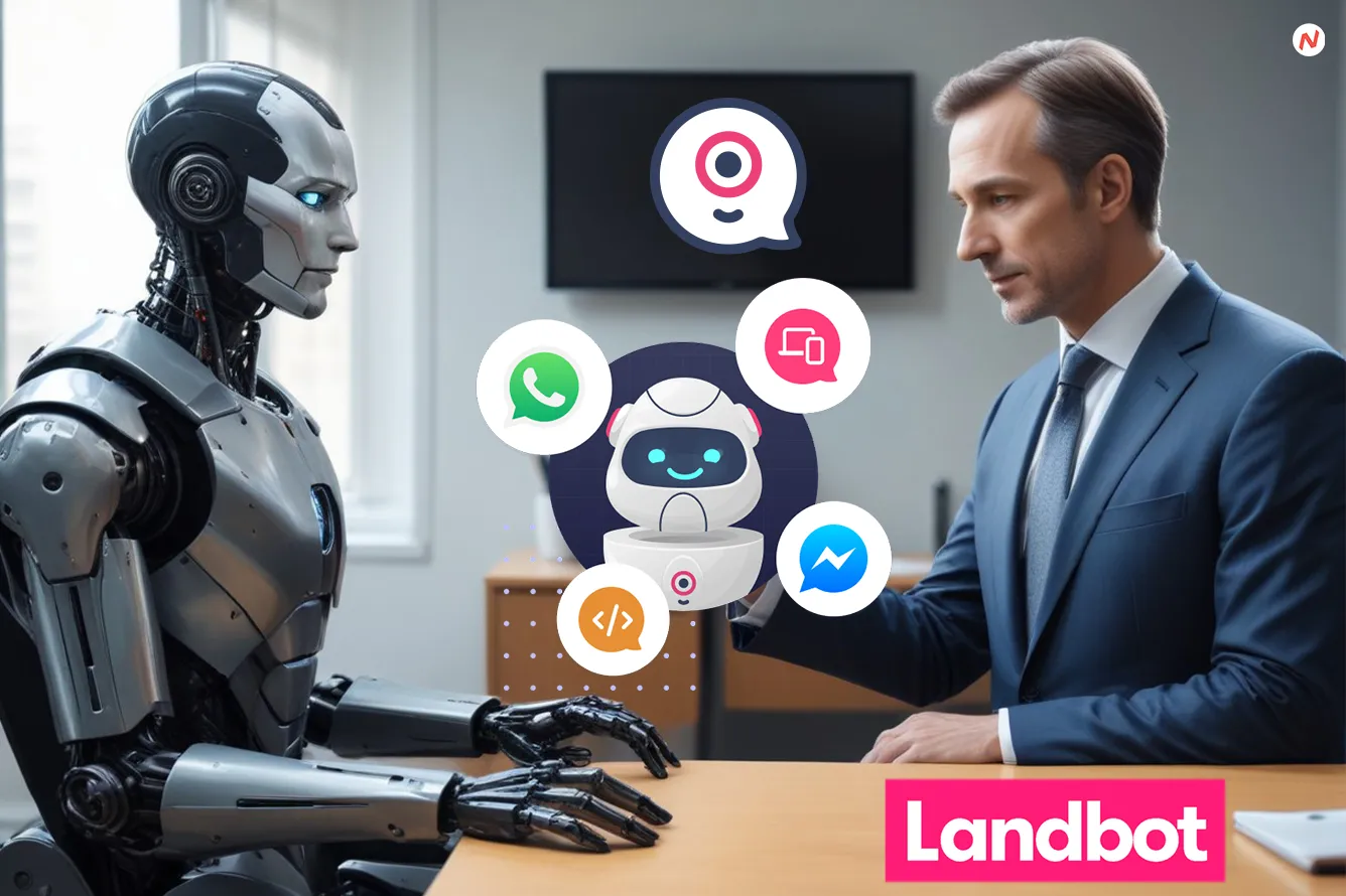 Landbot AI chatbot platform for marketing, sales, and customer service automation