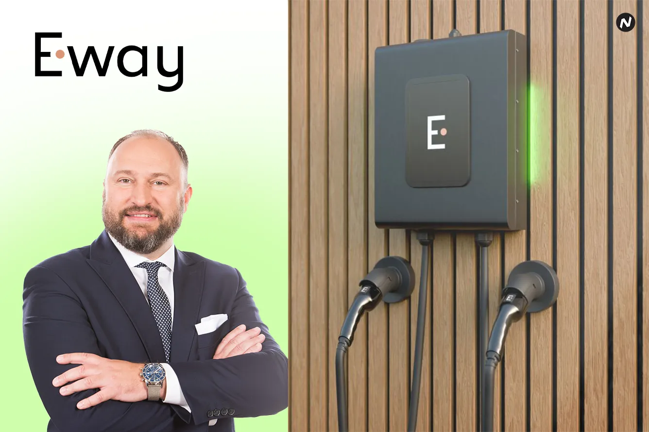Eway electric car charging station for commercial and residential use