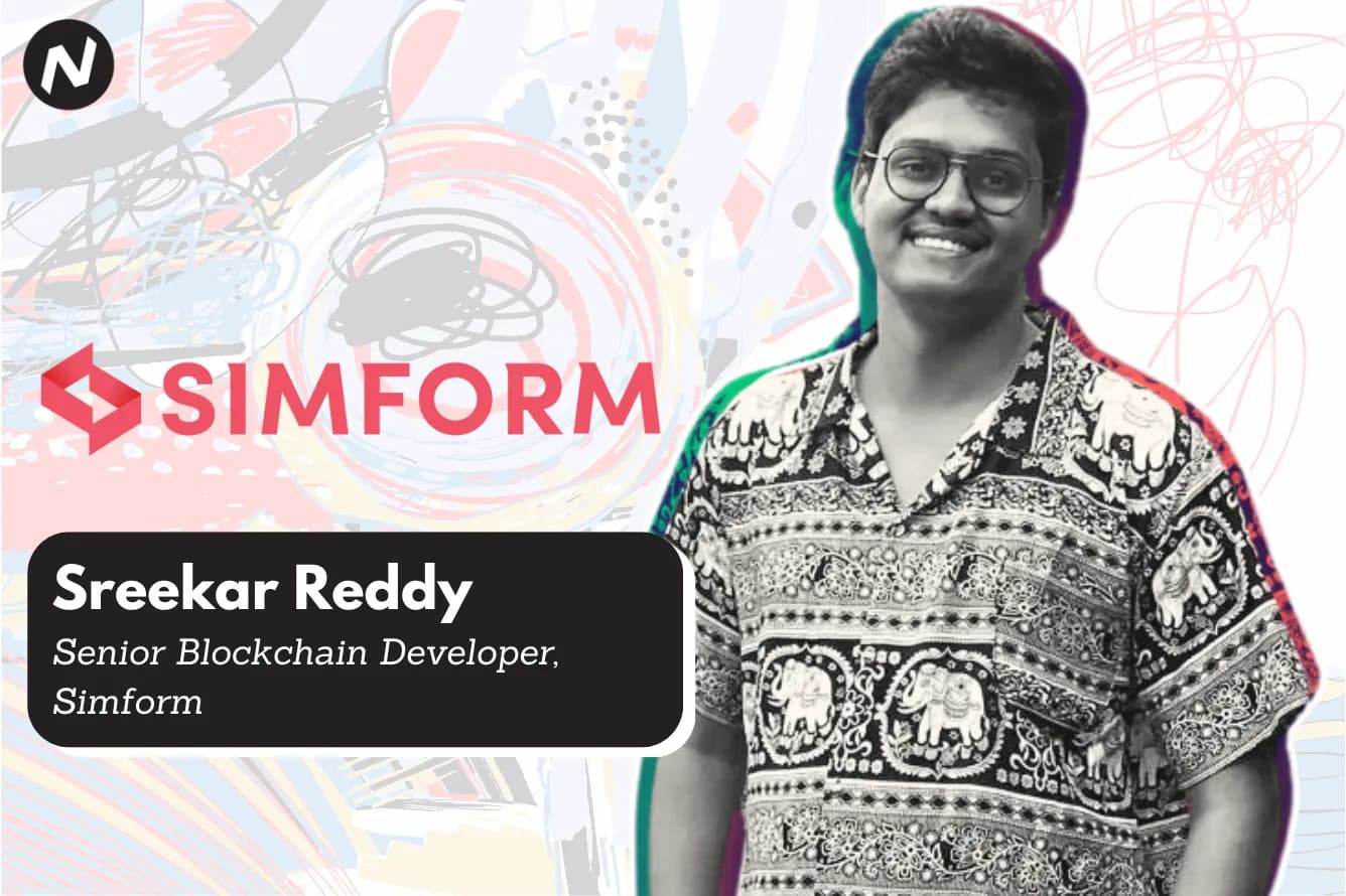 Sreekar Reddy, Senior Blockchain Developer at Simform