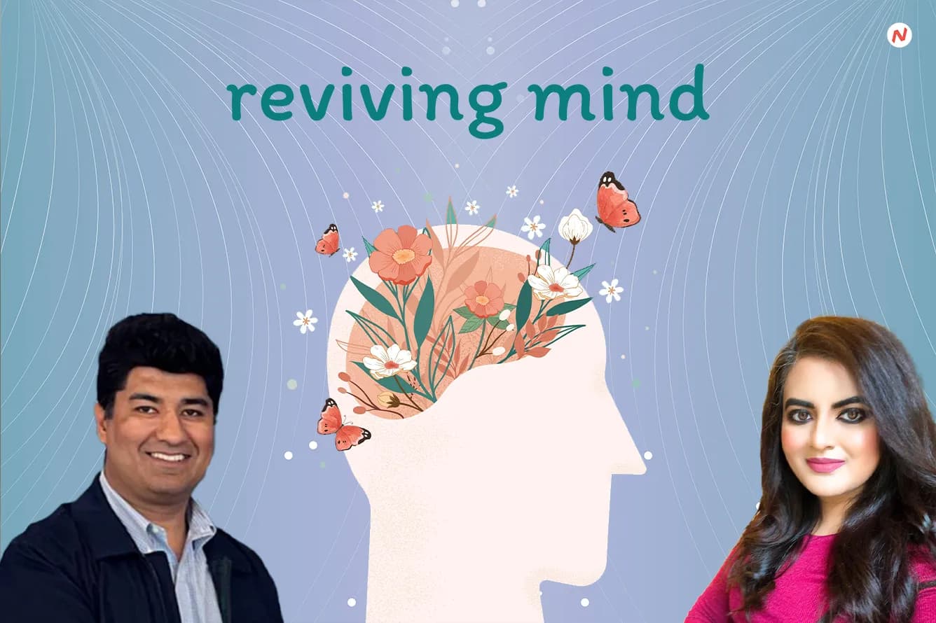 Reviving Mind founders Naina Limbekar and Rahul Sharma, showcasing their mental health integration program