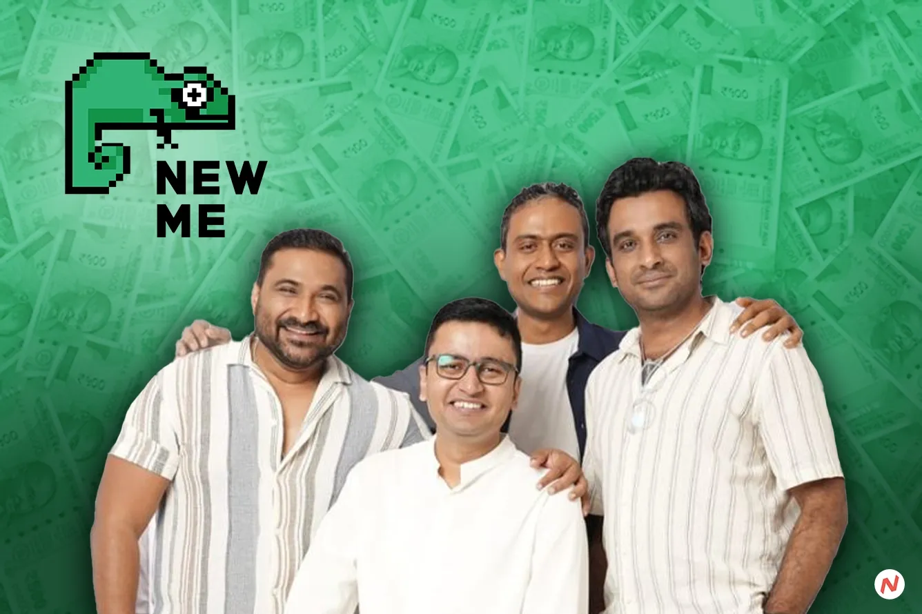 NEWME co-founders Shivam Tripathi, Sumit Jasoria, and Vinod Naik. Gen Z women's fashion brand raised $18M led by Accel.