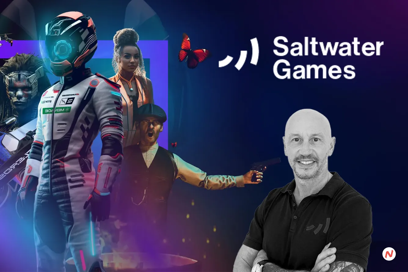 Saltwater Games, an immersive gaming studio using AR, blockchain, and AI to build titles like Celeros and Doctor Who VR.