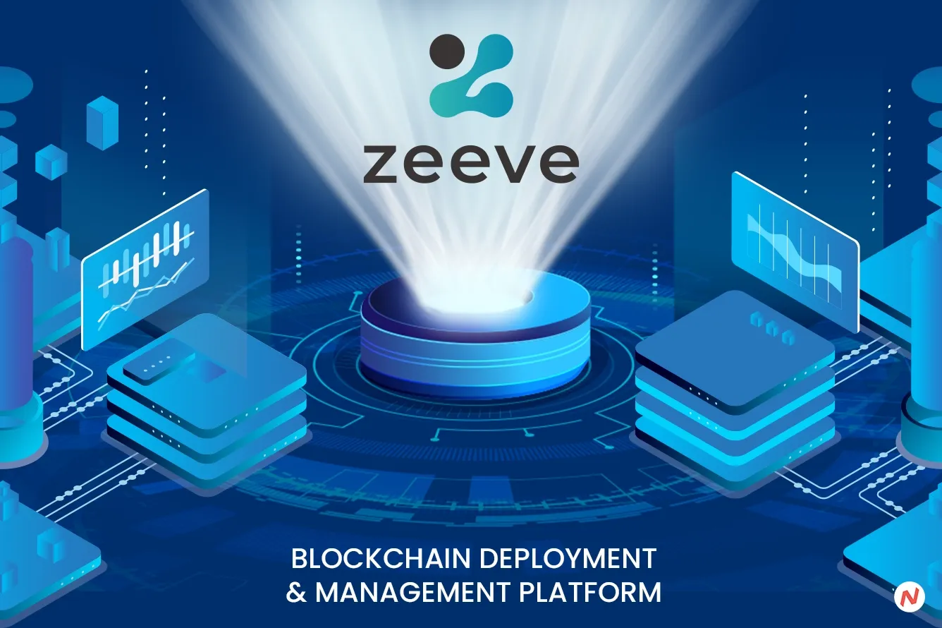 Zeeve platform interface, showcasing blockchain operations simplification