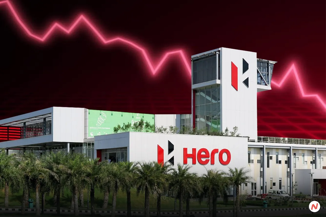 Hero MotoCorp logo and two-wheeler, Q1 FY25 earnings report with mixed brokerage sentiment