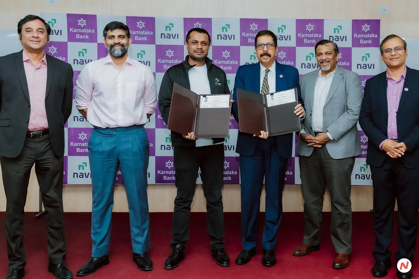 Karnataka Bank and Navi partnership for Credit Line on UPI launch