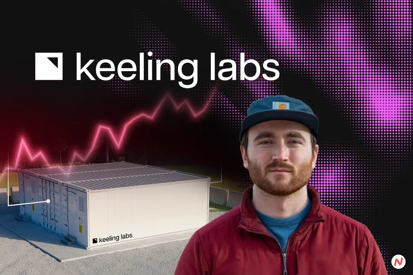 Keeling Labs applies AI and reinforcement learning to optimize grid-scale battery storage for clean energy.