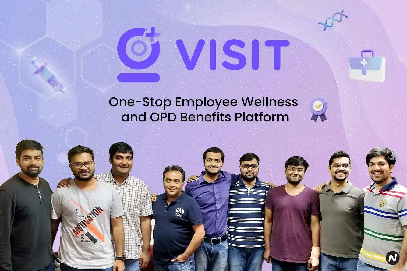 Visit Health co-founder Vaibhav Singh and team; healthtech startup raises over INR 250 crore for expansion