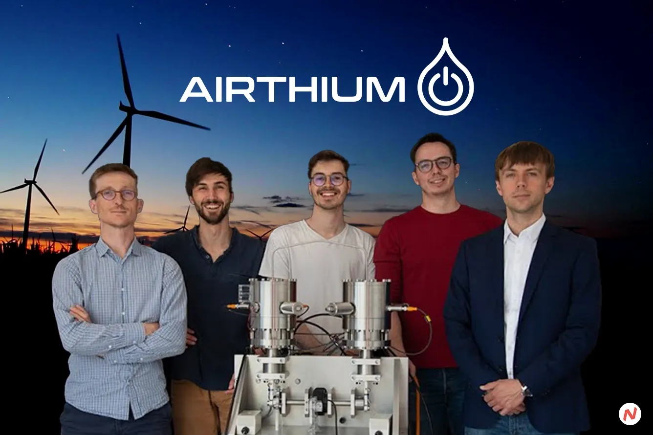 Airthium's high-temperature heat pump and Carnot battery system for industrial decarbonization and grid-level energy storage.