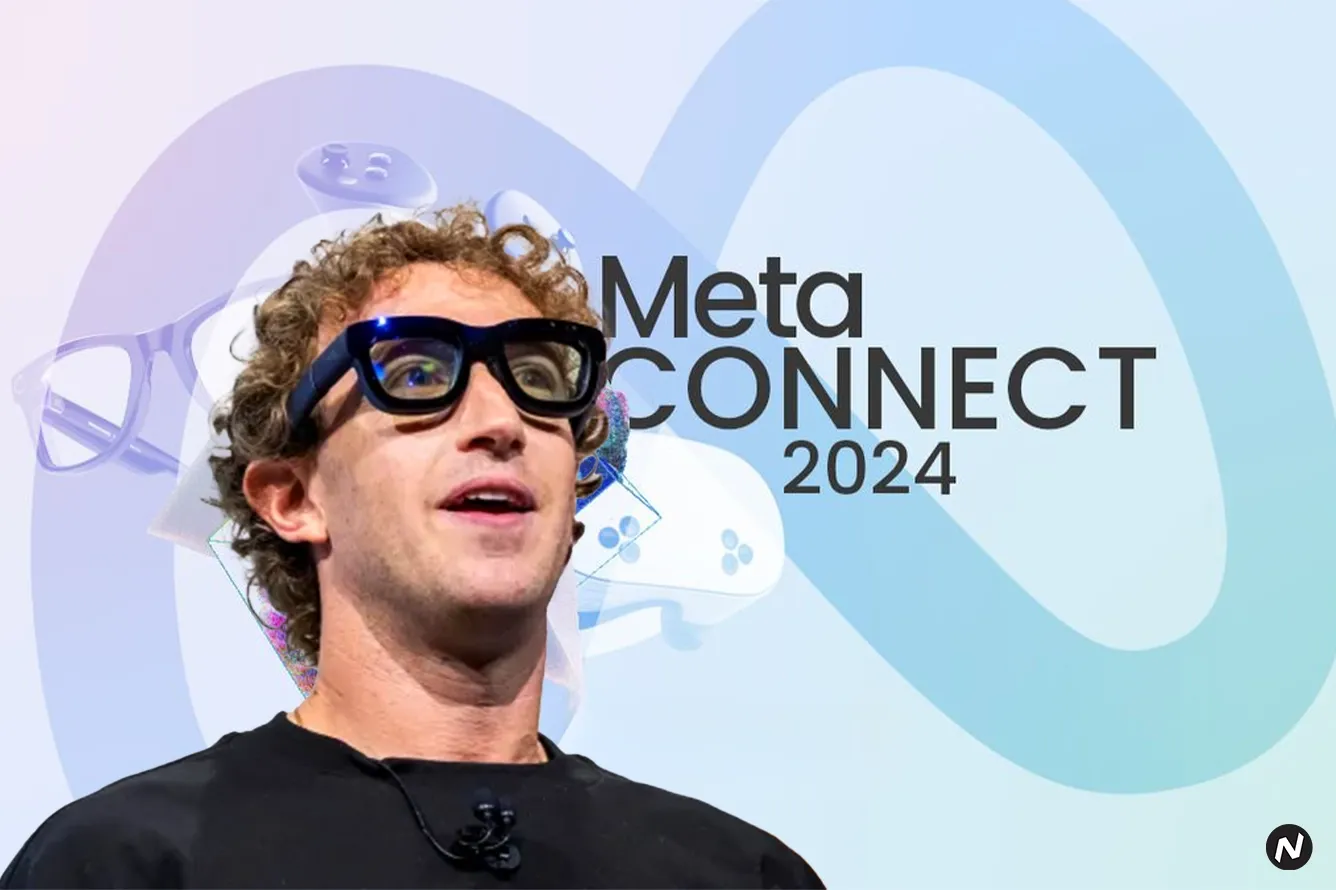 Mark Zuckerberg at Meta Connect 2024 showcasing new Meta AI products and updates