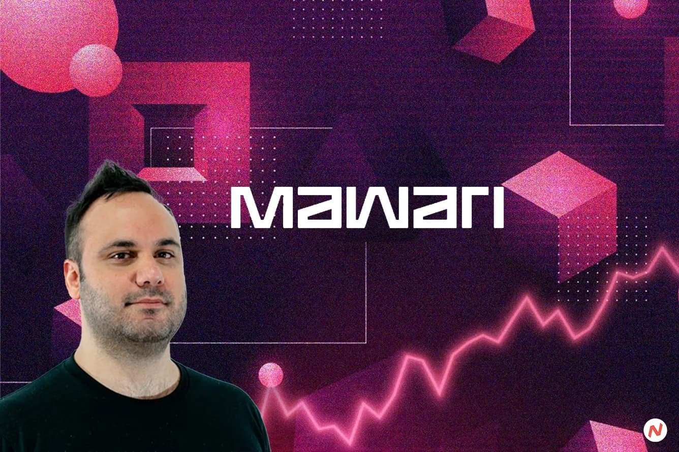 Mawari Network logo or concept art — company raised $10.8M for decentralized spatial computing network expansion
