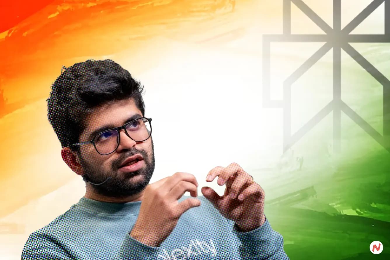 Aravind Srinivas, CEO of Perplexity AI, announced a $1 million pledge and five hours weekly for Indian AI model development.