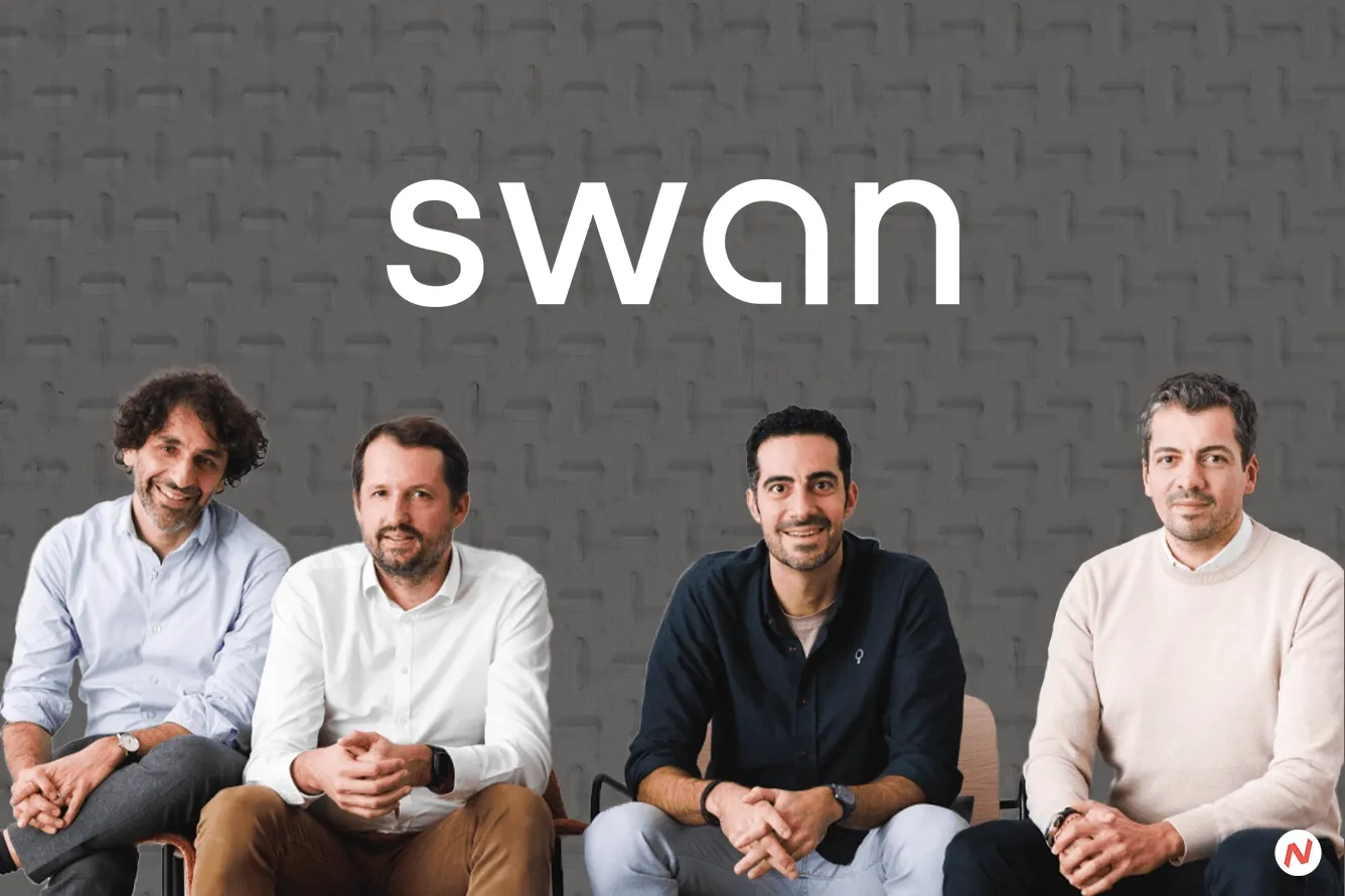 Swan logo or headquarters—French embedded banking startup that raised $44M in Series B extension