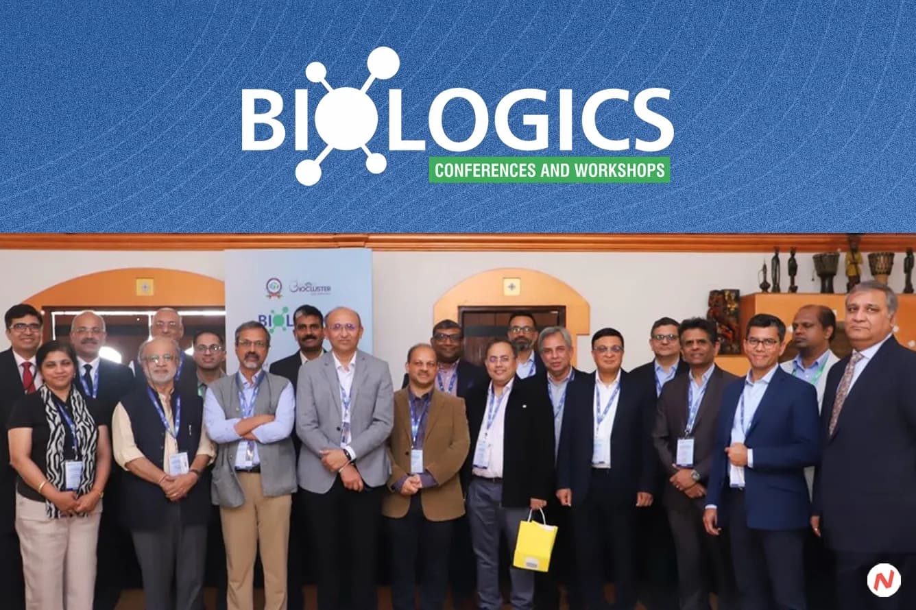 5th Annual Biologics Conference in Goa with 700 attendees, 150 speakers, and biopharma exhibitors including Repligen and Ther