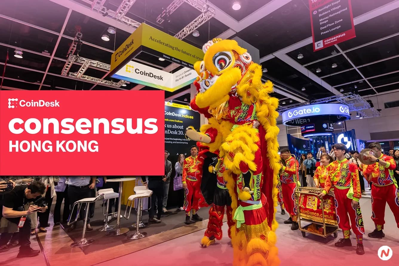 Crowd at the sold-out Consensus Hong Kong 2025 conference, a global Web3 and blockchain event
