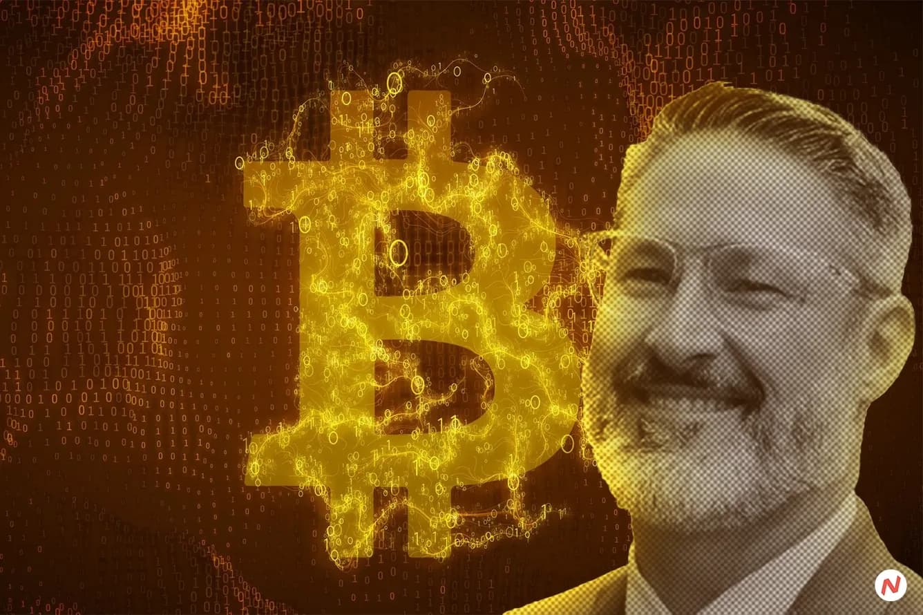Bitcoin symbol and Oklahoma state capitol building, representing legislative bills for Bitcoin adoption in salaries and reser
