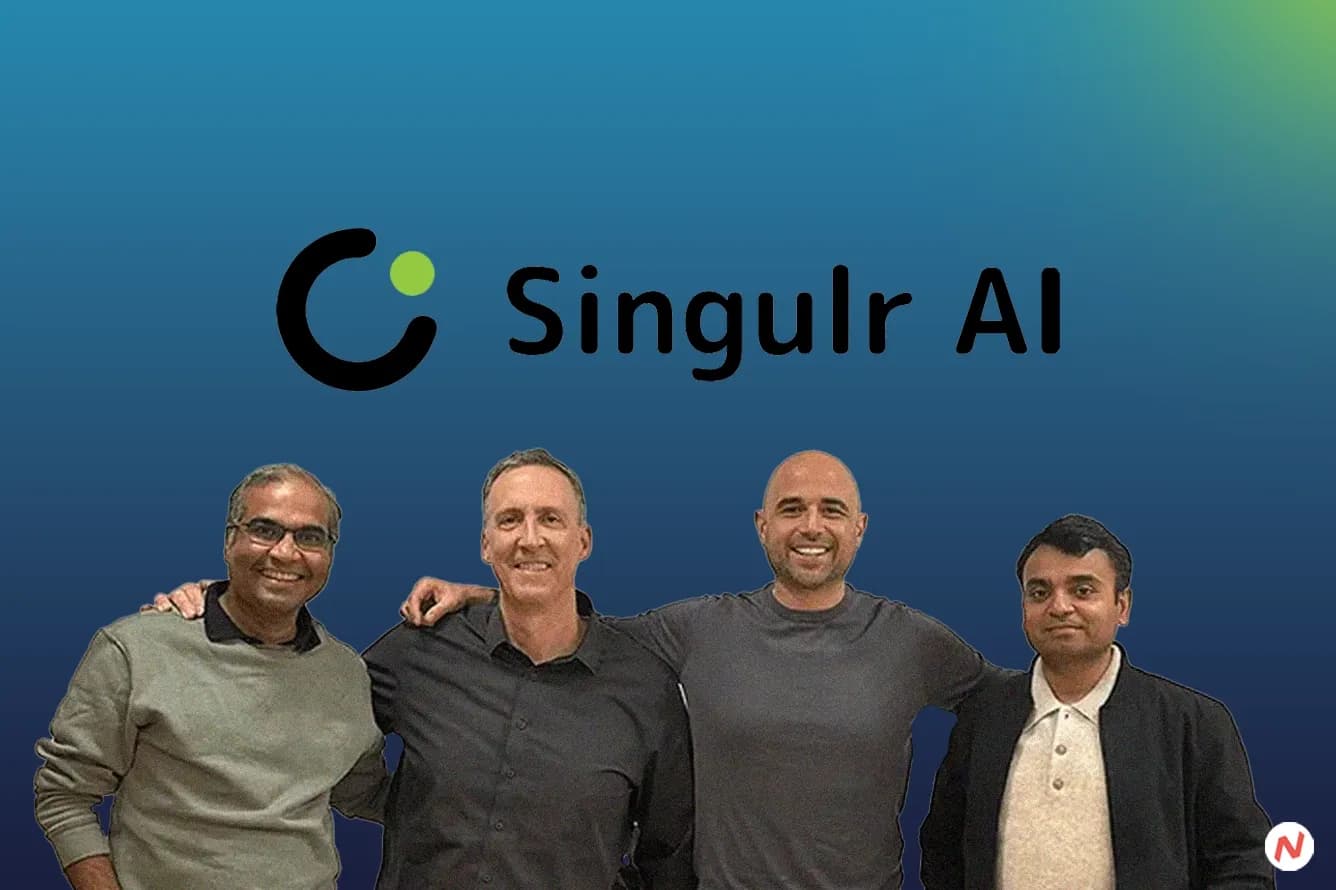 Singulr AI co-founders Shiv Agarwal and Abhijit Sharma; company raised $10 Mn seed round for AI governance platform