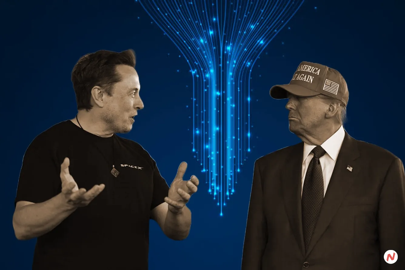 Elon Musk, CEO of Tesla, speaking about the impact of Trump's anti-EV policies on competitors