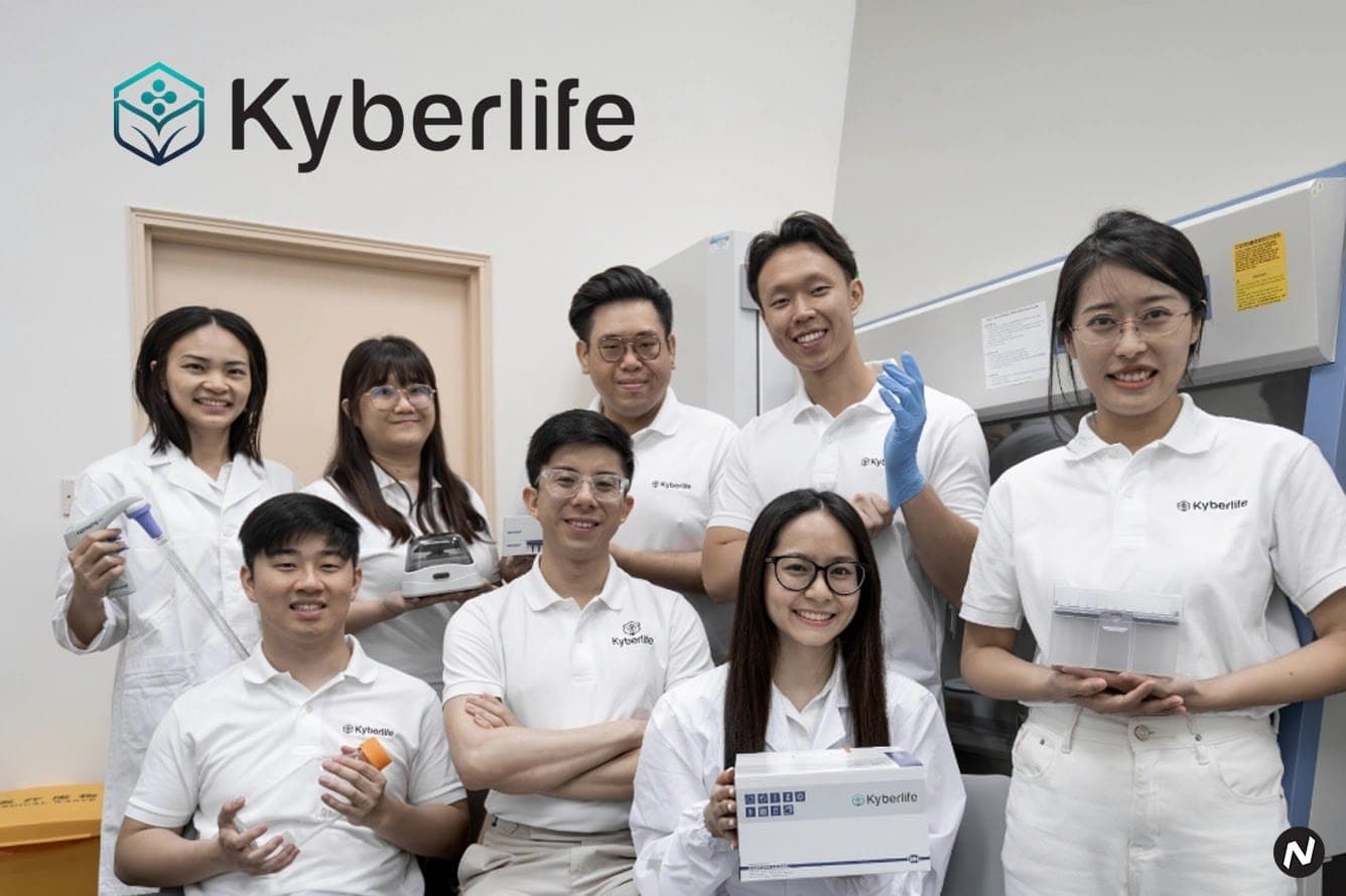 Kyberlife healthcare e-commerce platform logo and Southeast Asia expansion announcement