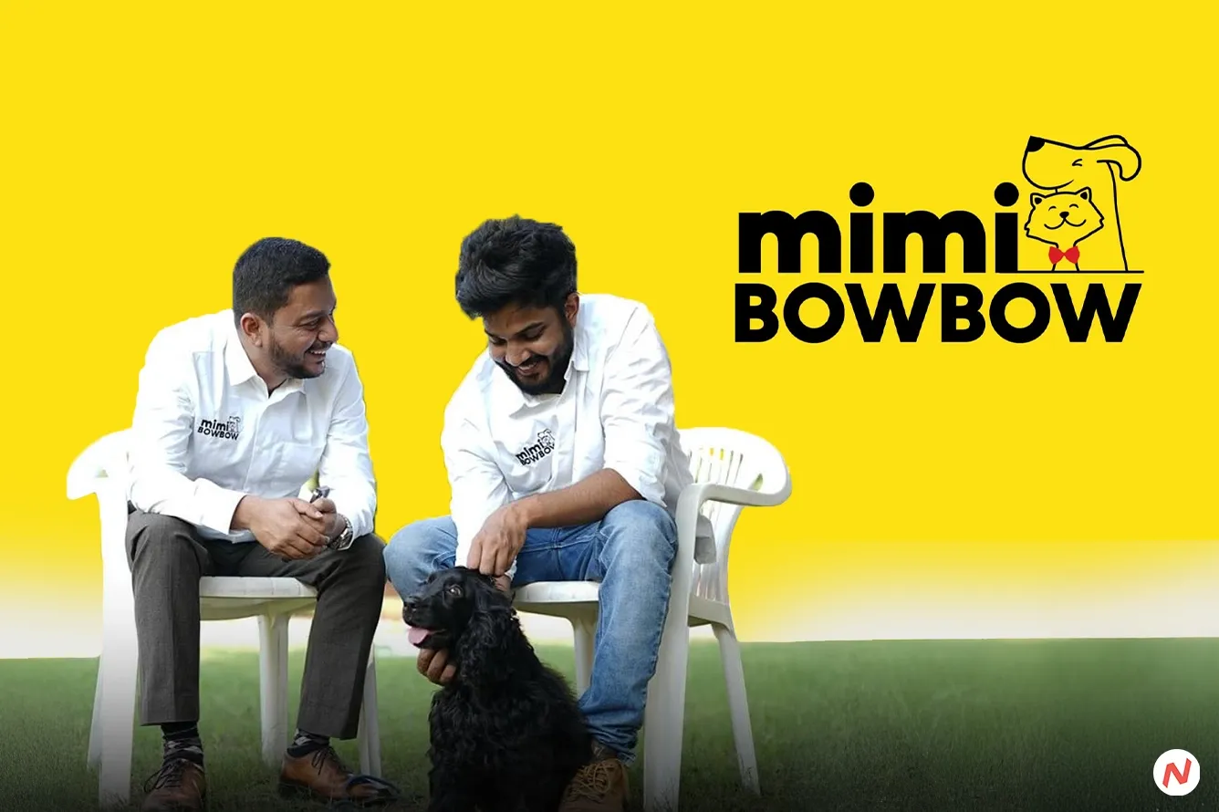 MimiBowBow founder Dr. Ajmal Dastagir with Pet Scan Pro AI diagnostics and IoT pet products
