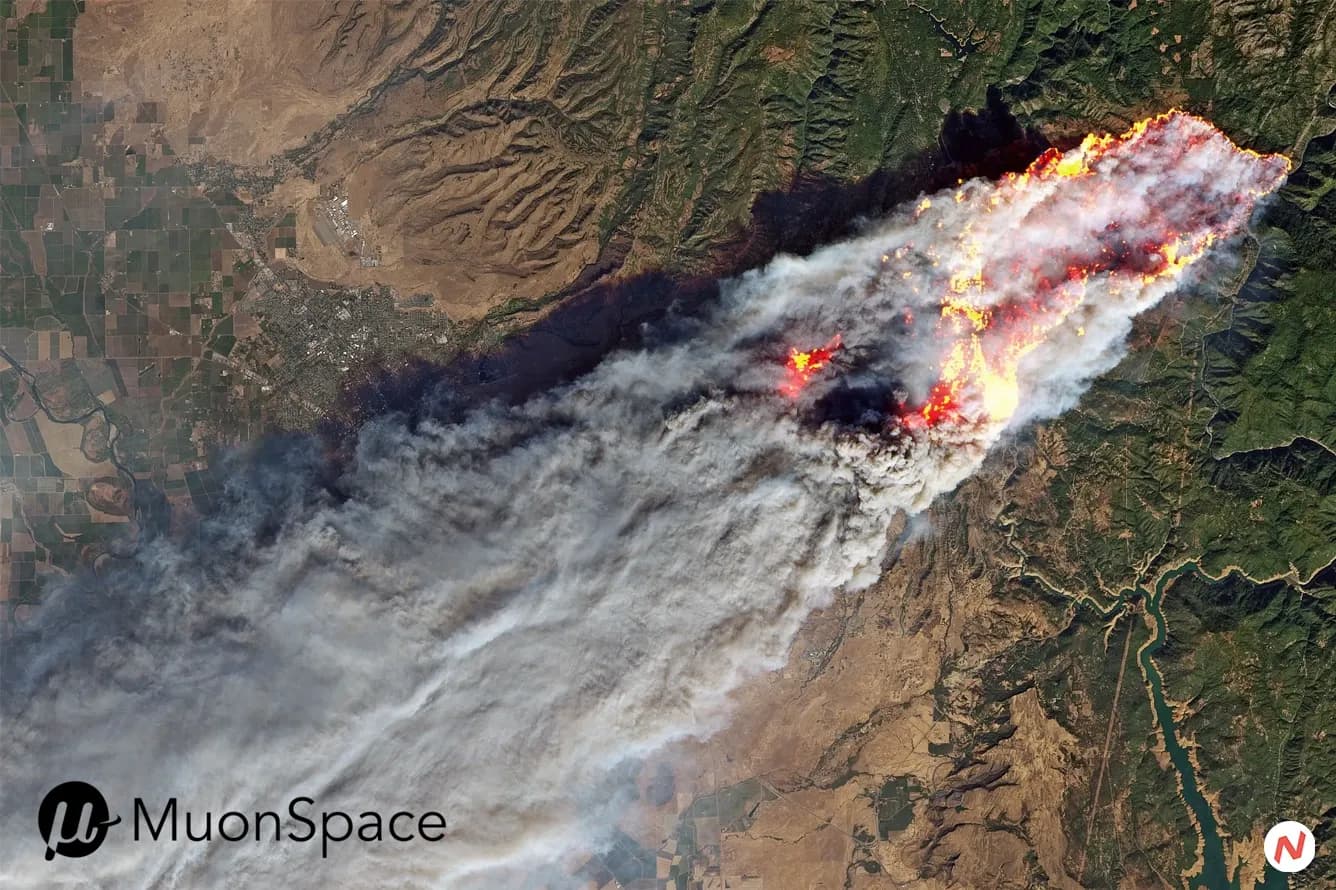 FireSat satellite launched by Google and Muon Space for wildfire detection