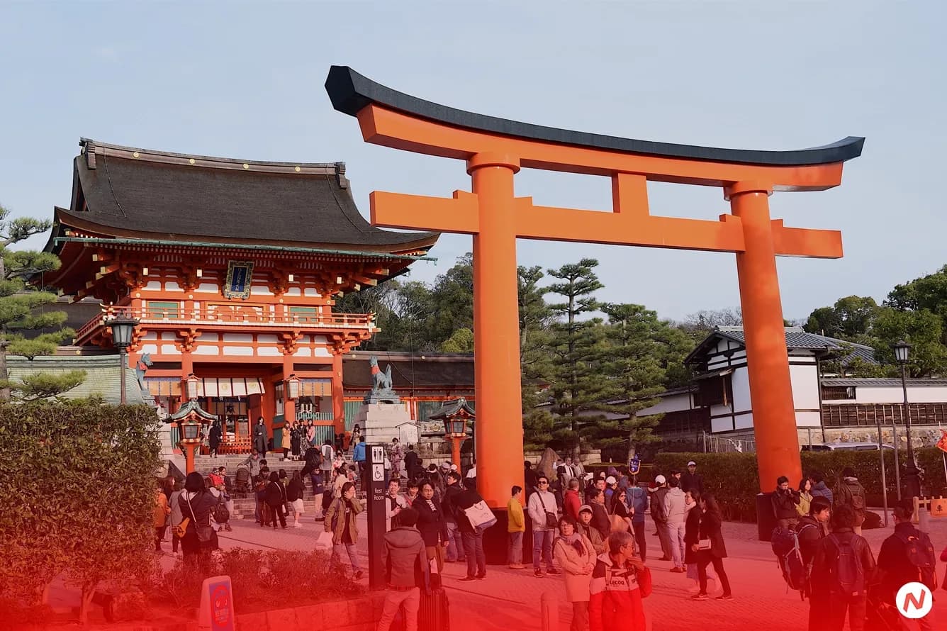 Tourists in Japan; the country explores new taxes to monetize record 3.7 million monthly visitors and address budget shortfal