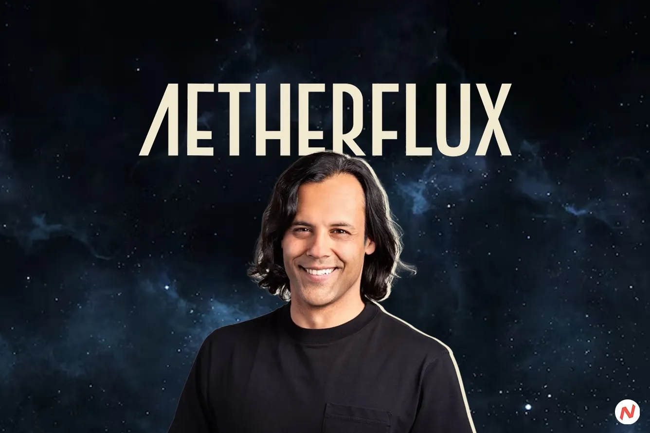 Aetherflux space solar satellite using Apex Space's Aries bus, with laser transmission concept