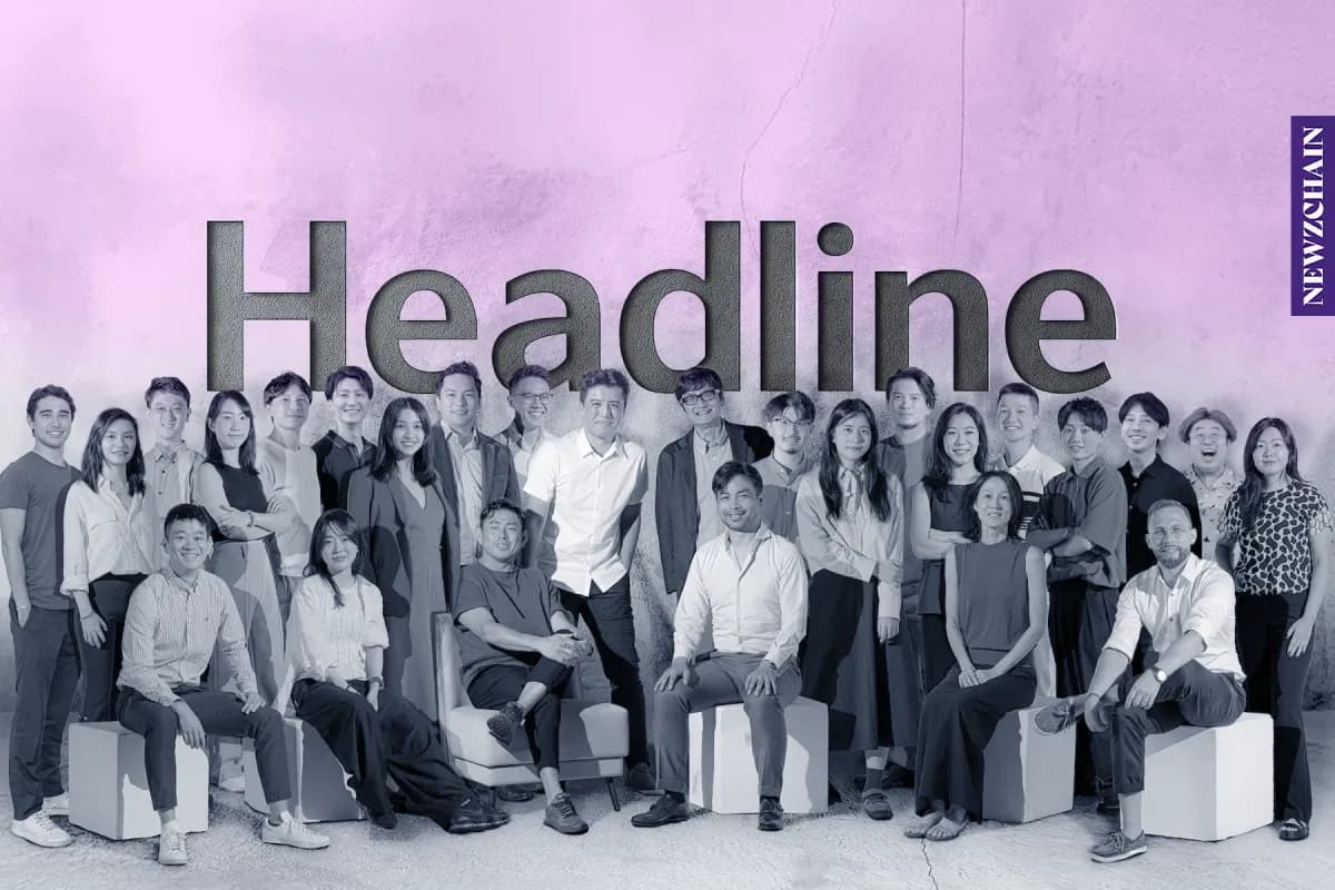 Headline Asia logo and $145 million fund announcement for early-stage startups across Asia-Pacific region