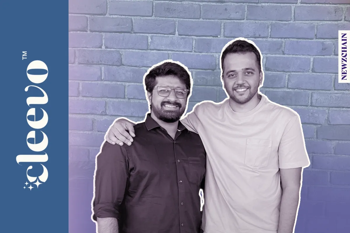 Cleevo co-founders Mayank Jain and Karan Shah with their non-toxic concentrate-based home cleaning products