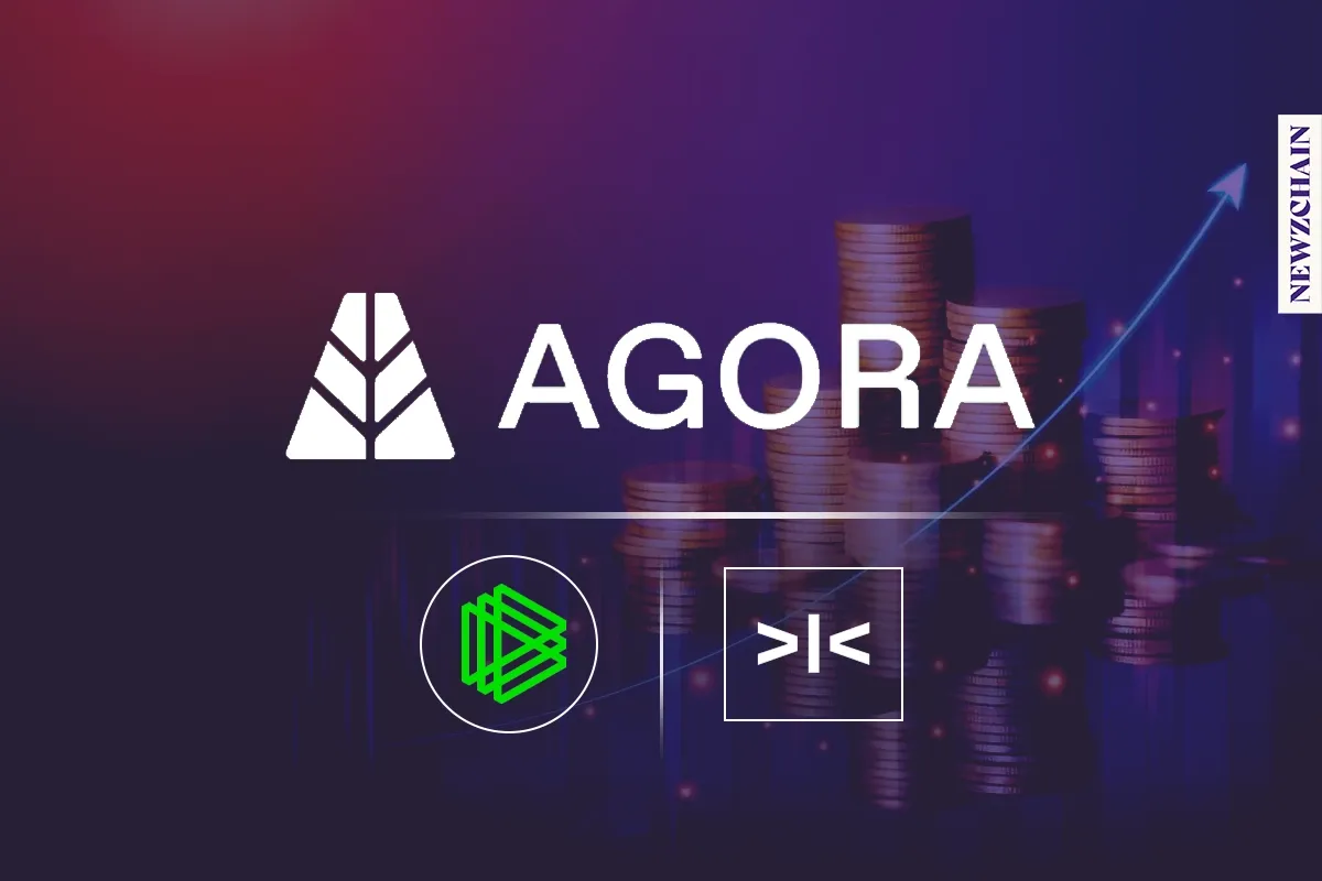 Agora co-founders Nick van Eck, Drake Evans, and Joe McGrady with AUSD stablecoin across 13 blockchains
