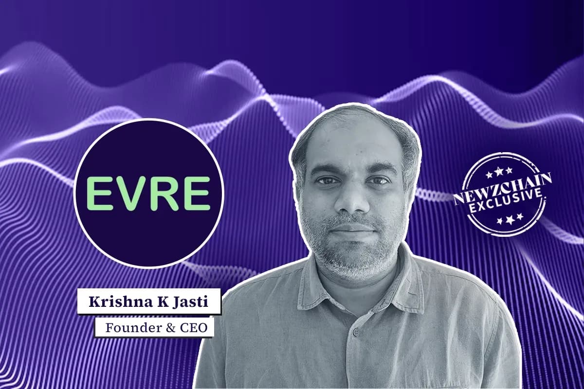 Krishna K. Jasti, founder of Hyderabad-based EV charging company EVRE, with a focus on full-stack solutions