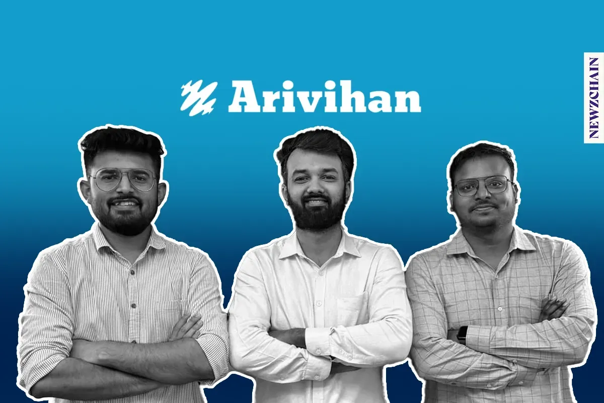 Arivihan co-founders Rushabh Kothari, Ritesh Singh Chandel, and Sonu Kumar; AI-powered affordable coaching edtech startup
