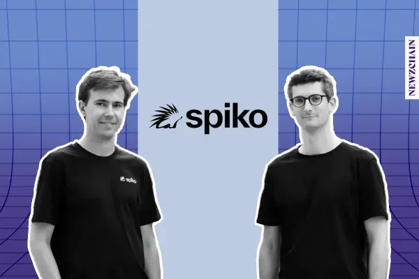 Spiko founders Antoine Michon and Paul-Adrien Hyppolite with Series A funding and blockchain treasury platform