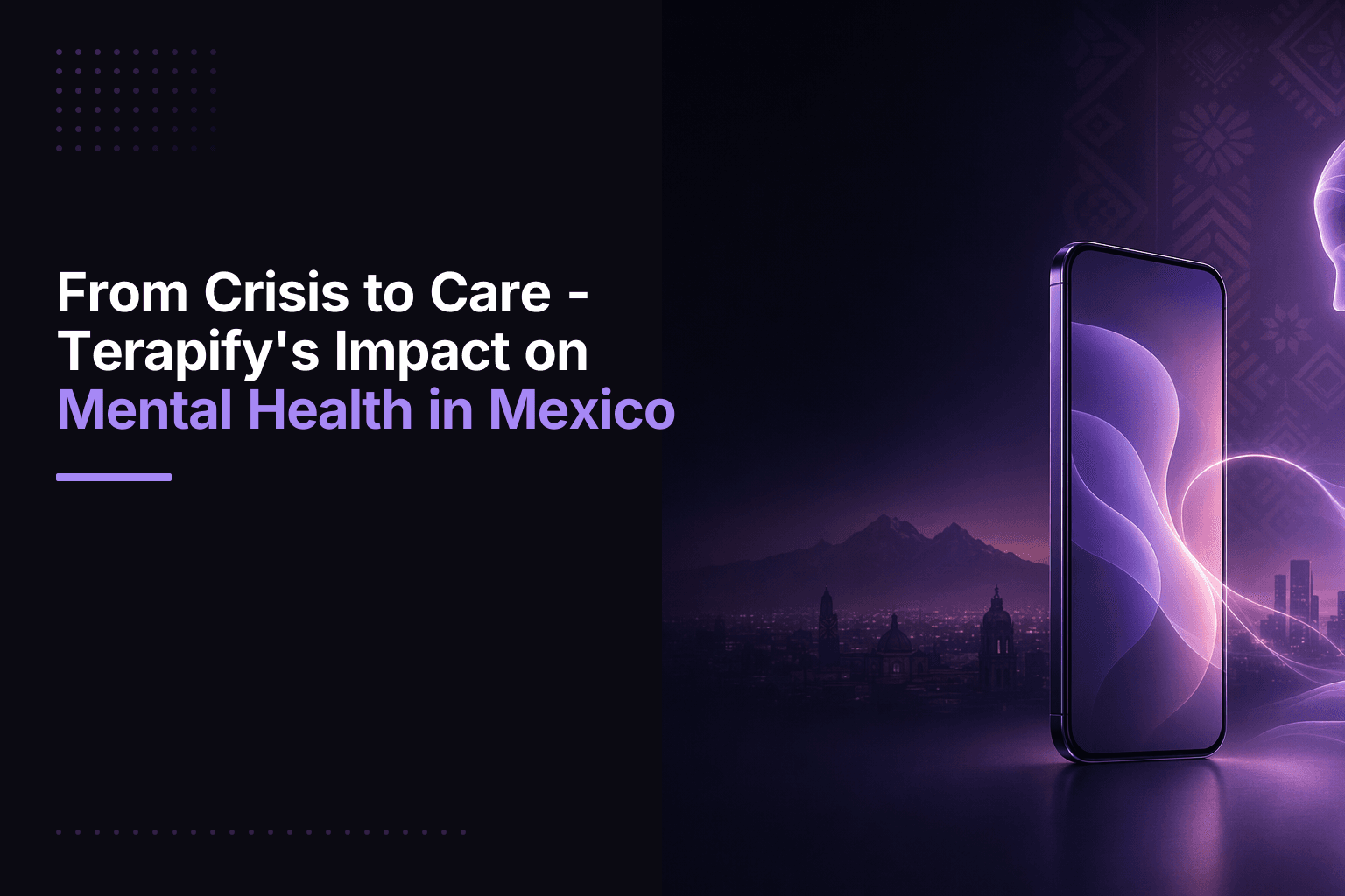 Terapify online mental health platform connecting clients with licensed psychologists in Mexico