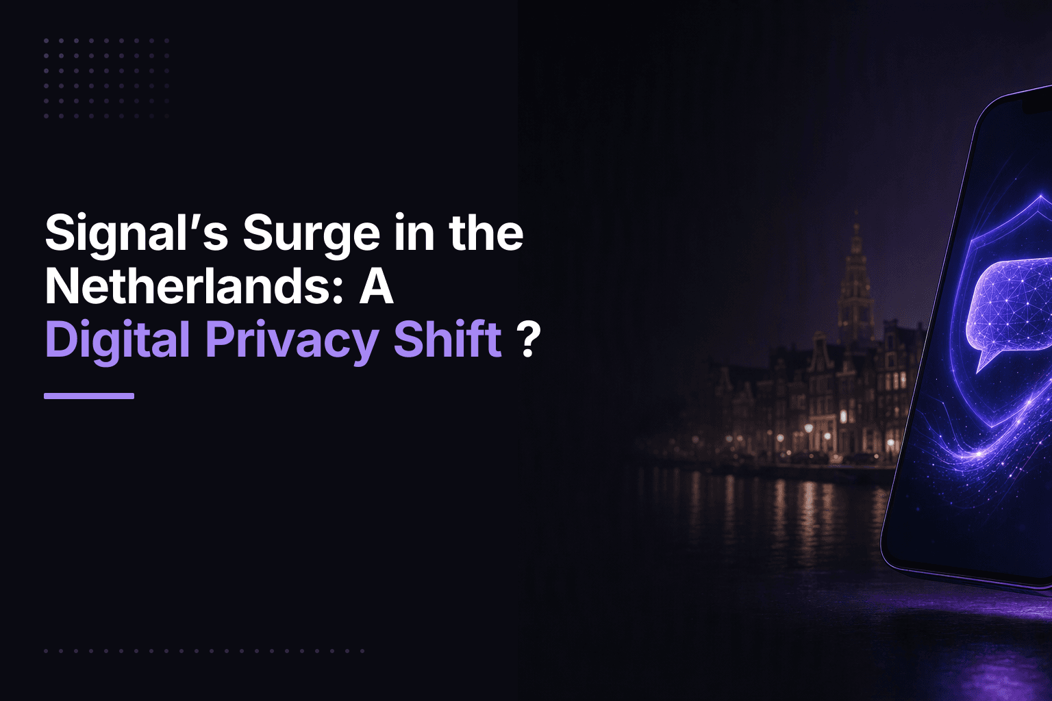 Signal app icon on a smartphone screen, symbolizing encrypted messaging and digital privacy