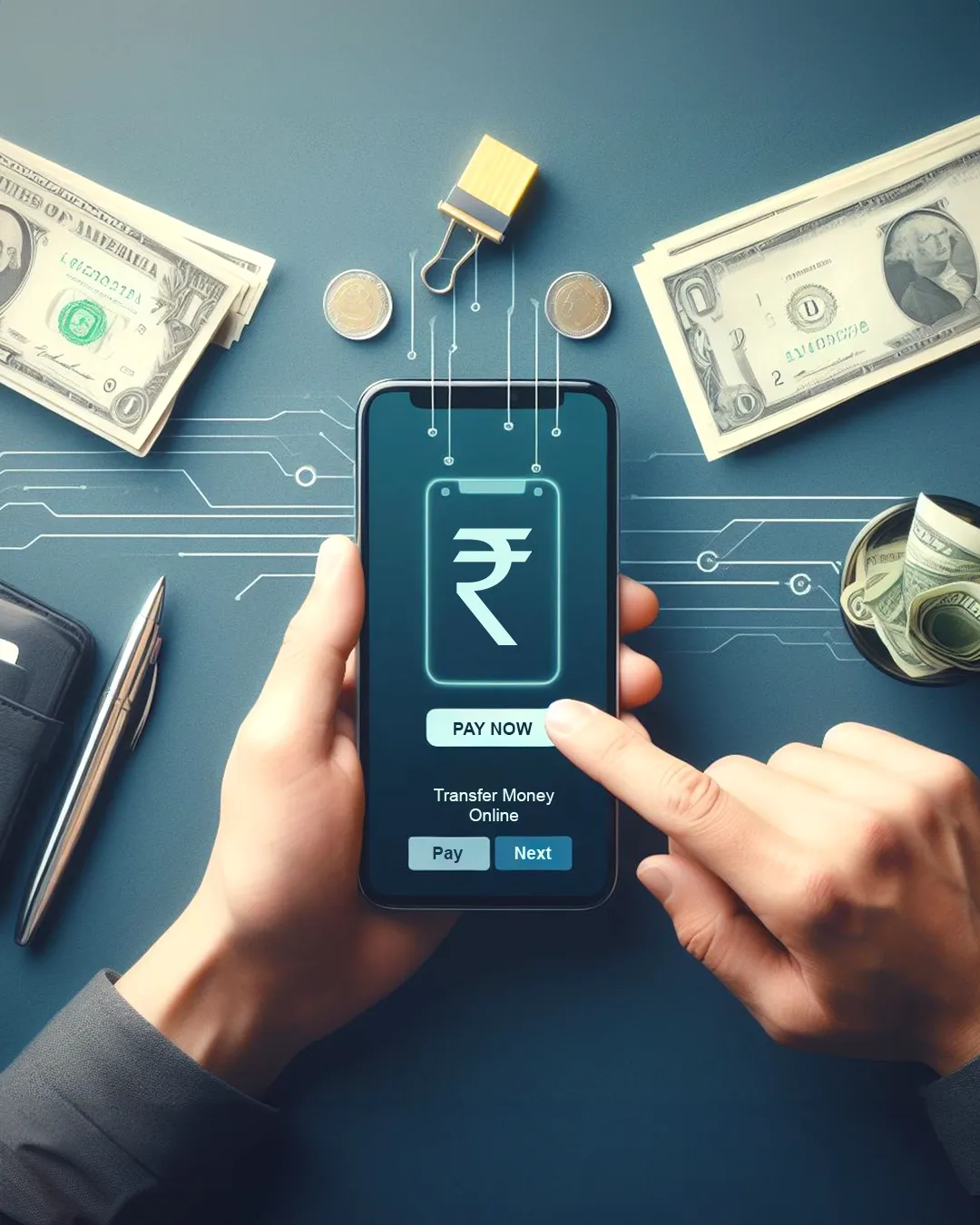 Shelf Neobank app interface showing group payment and shared expense features for young professionals