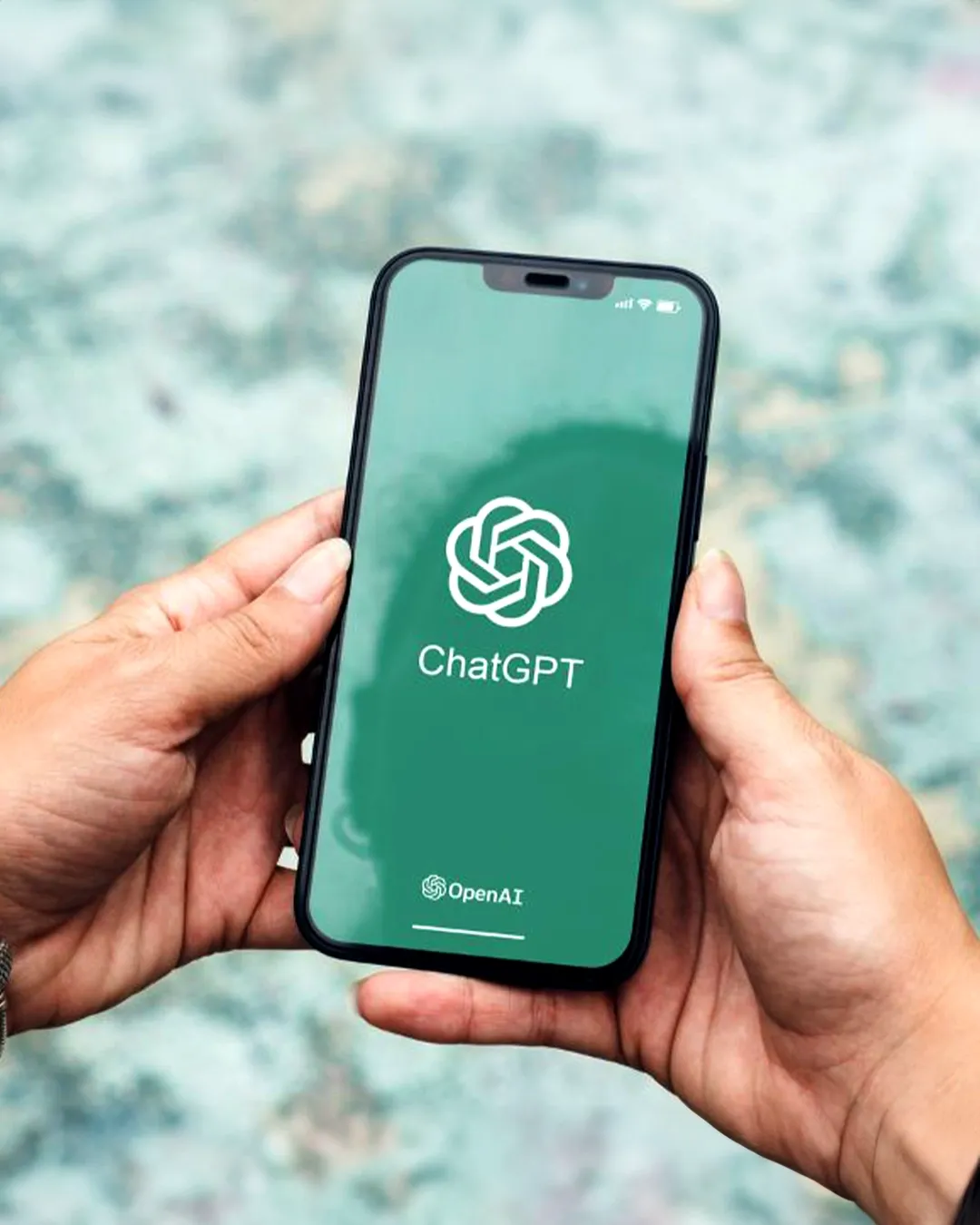 iPhone 15 Pro Action Button configured to launch ChatGPT Voice, replacing Siri