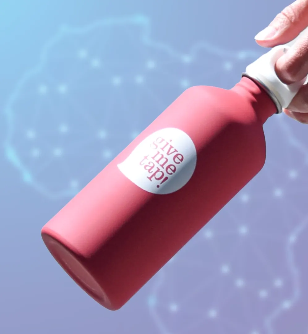 GiveMeTap: Reusable water bottle funding clean water projects in Africa