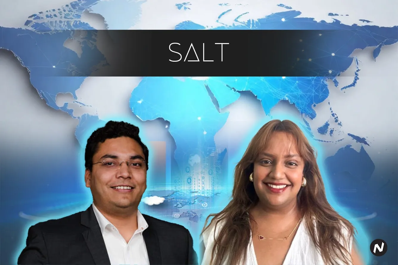 Salt.pe founders Ankit Parasher and Udita Pal, simplifying international payments