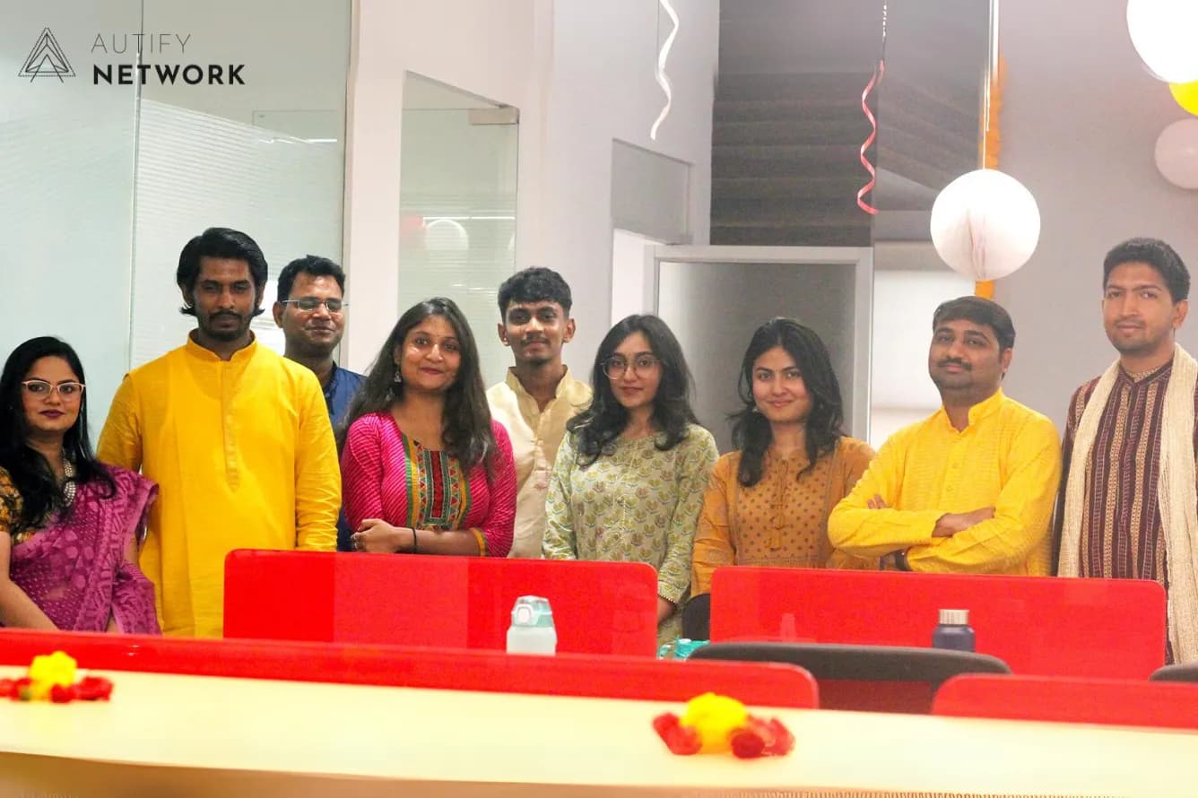 Autify Network blockchain startup founder Nabarun Chakraborty and team securing $500K strategic funding from MyAsiaVC
