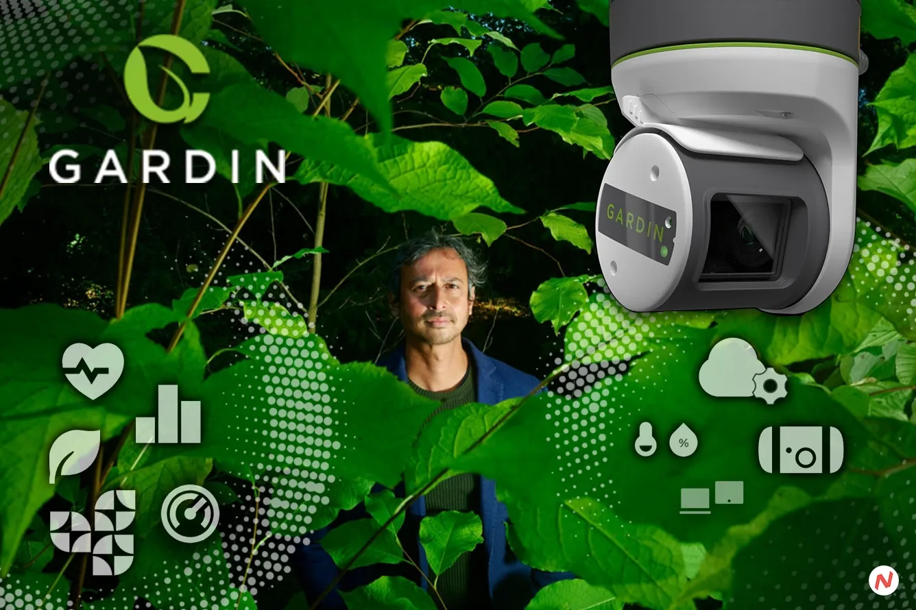 Gardin agri-tech real-time photosynthesis monitoring system for sustainable farming