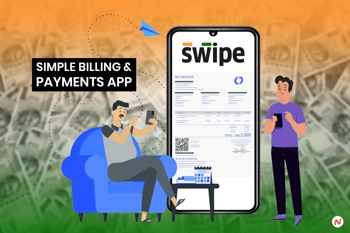 Swipe billing and payments app for small businesses – invoicing and inventory management platform