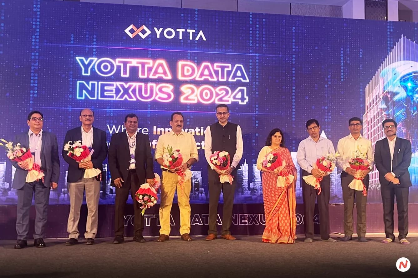 Sunil Gupta, Co-founder, MD & CEO of Yotta Data Services, at Yotta Data Nexus 2024 in GIFT City