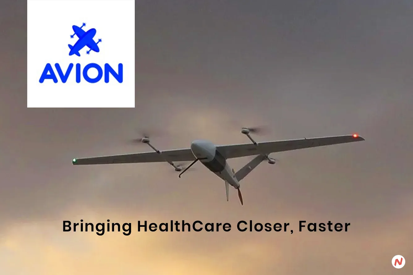 Avion autonomous drone delivering medical supplies and vaccines to remote areas in Ethiopia