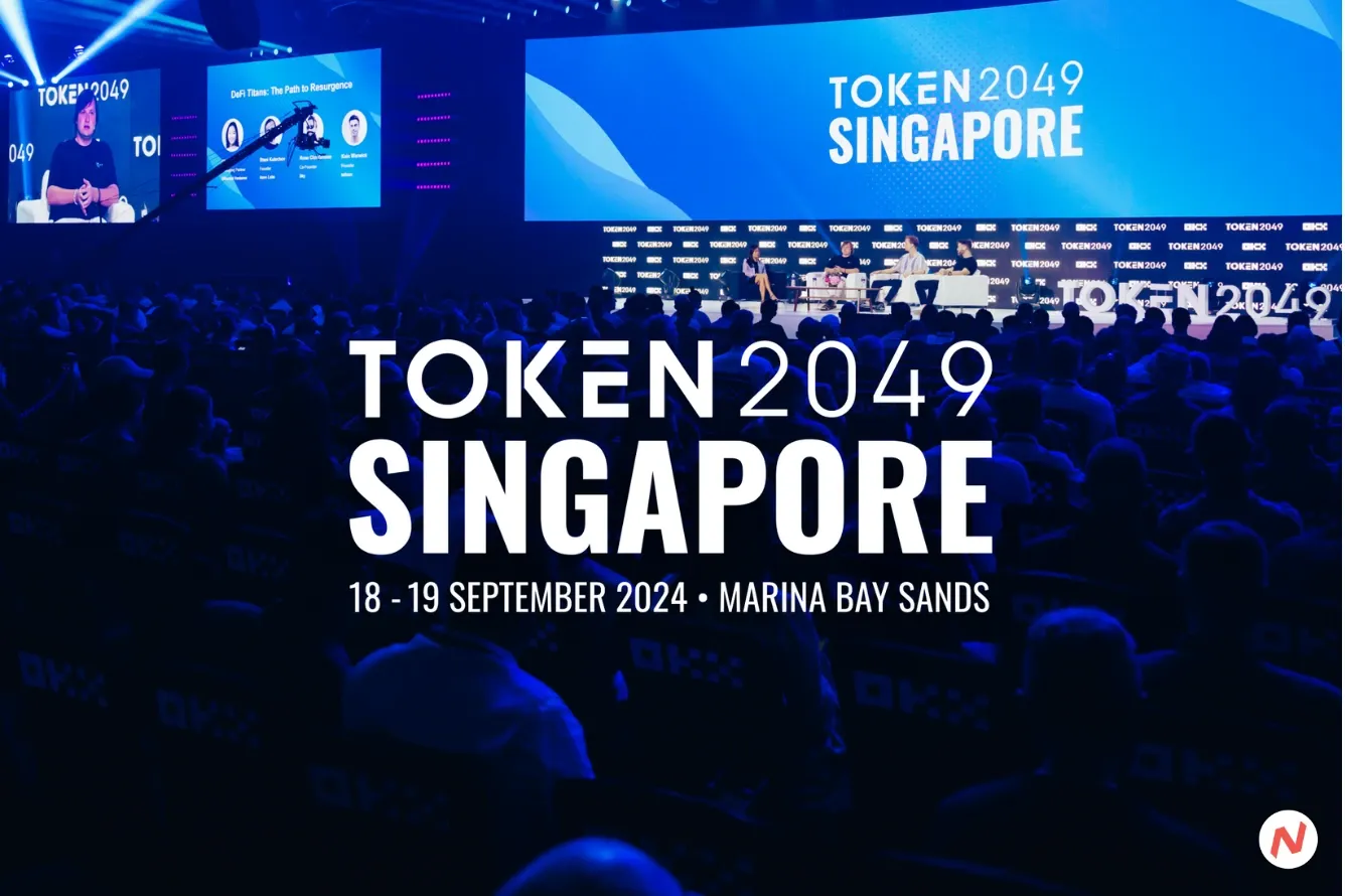TOKEN2049 Singapore 2024 conference at Marina Bay Sands with crypto industry leaders and attendees
